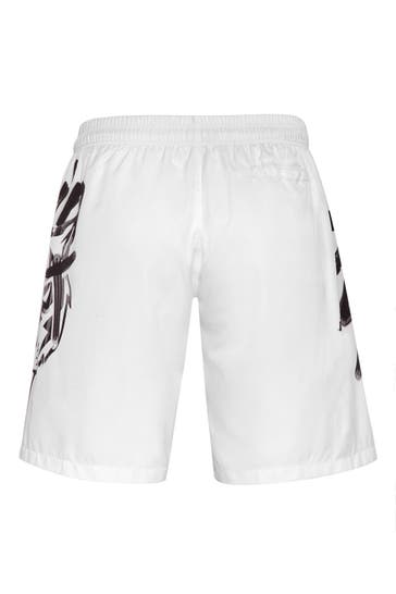 PLEIN SPORT Short TIGER 0102 | white/black