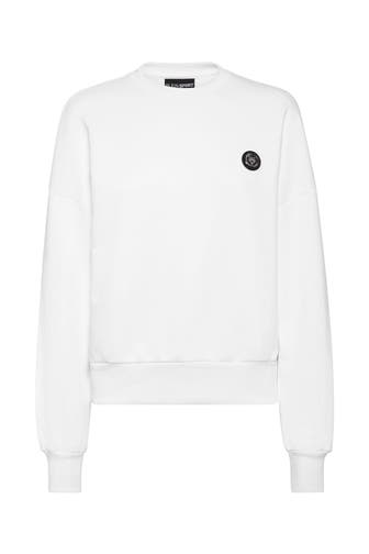 PLEIN SPORT Sweatshirt GLITTER 01 | white