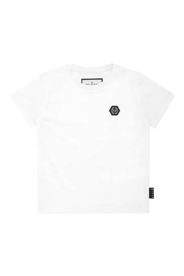 PHILIPP PLEIN T-Shirt GOTHIC PLEIN 01 | white