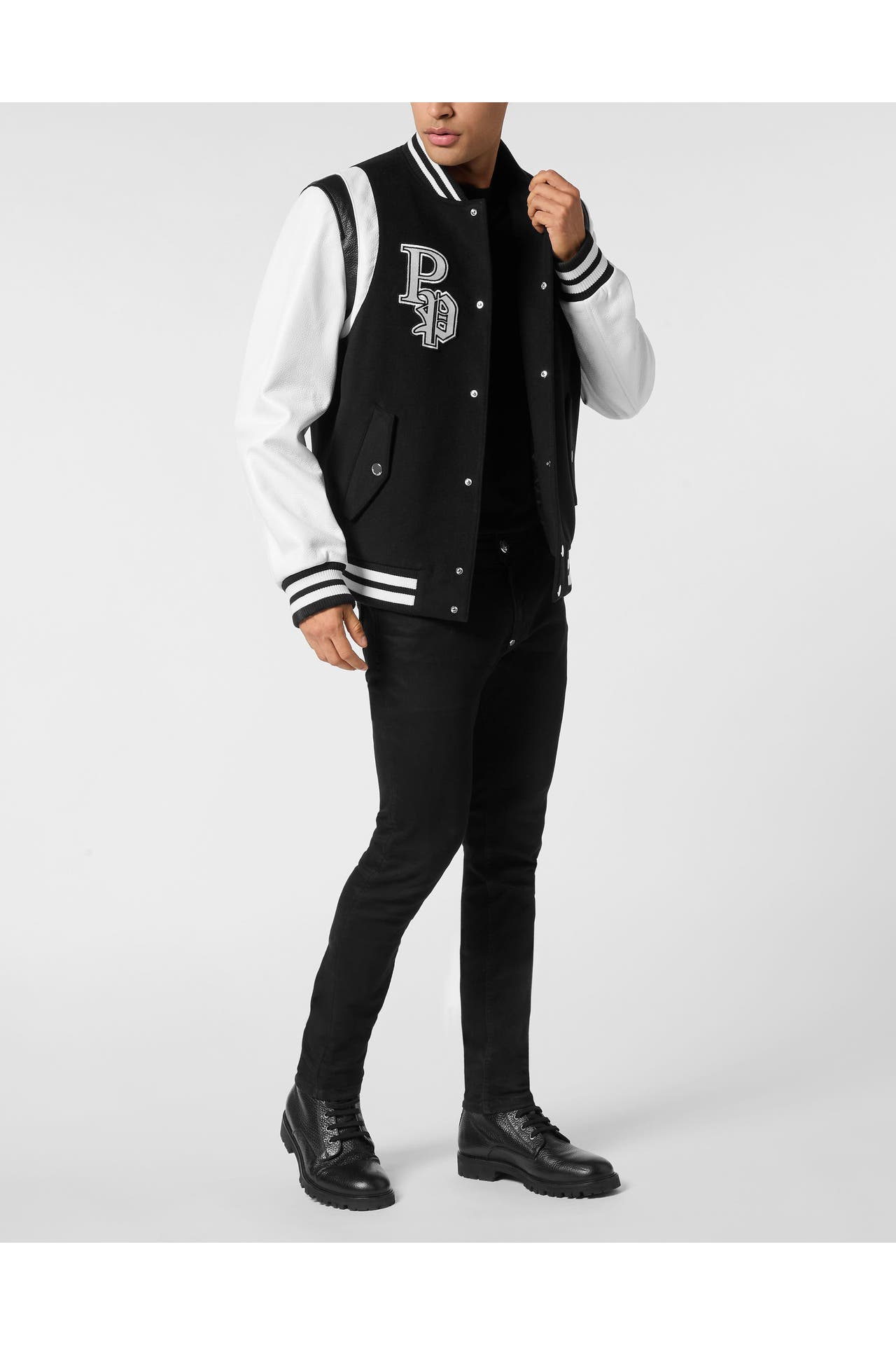 PHILIPP PLEIN Blouson COLLEGE 02 | black, Bild 1