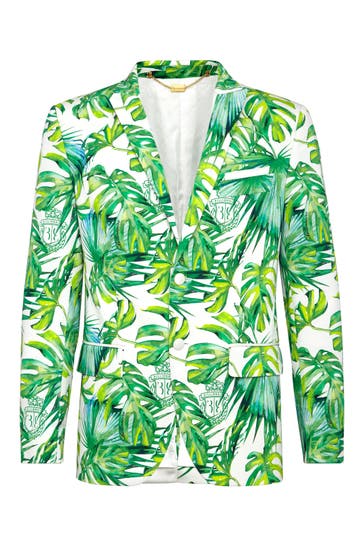 BILLIONAIRE Business-Sakko PALMS 01 | white Slim Fit