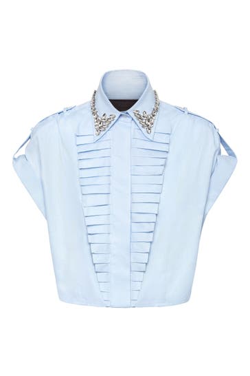PHILIPP PLEIN Casual-Bluse 07 | lightblue