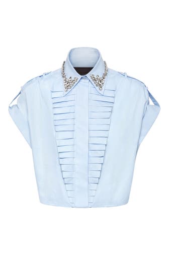 PHILIPP PLEIN Casual-Bluse 07 | lightblue