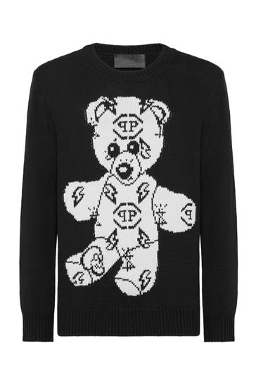 PHILIPP PLEIN Pullover TEDDY 02 | black