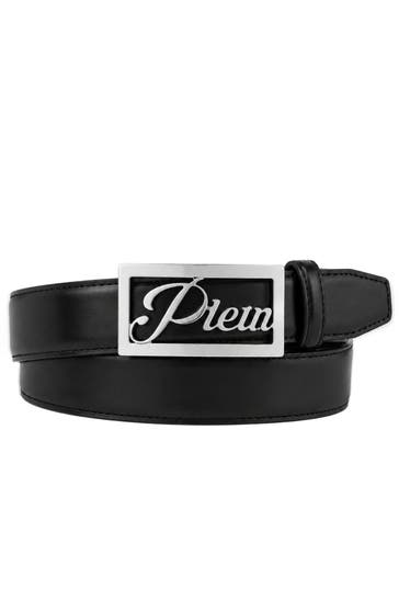 PHILIPP PLEIN Casual-Gürtel 0291 | black/nickel