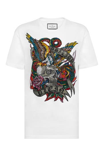 PHILIPP PLEIN T-Shirt TATTOO 01 | white