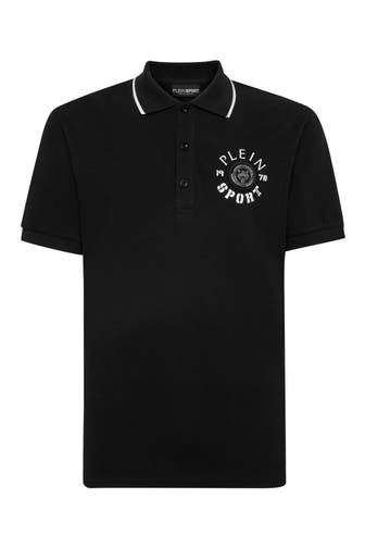 PLEIN SPORT Polo-Shirt 0201 | black/white
