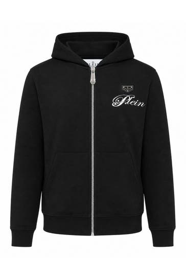 PHILIPP PLEIN Sweatjacke TEDDY 02 | black