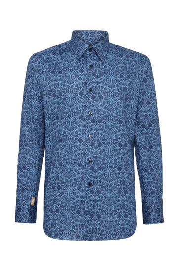 BILLIONAIRE Business-Hemd ORIGINAL 14 | darkblue Slim Fit