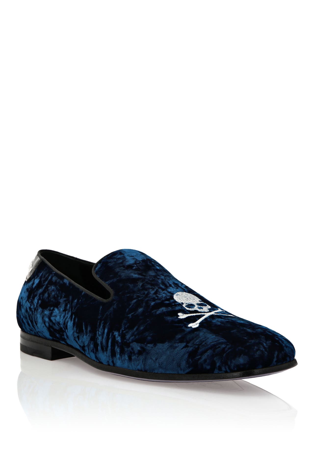 PHILIPP PLEIN Slipper SKULL&BONES 14 | darkblue, Bild 1