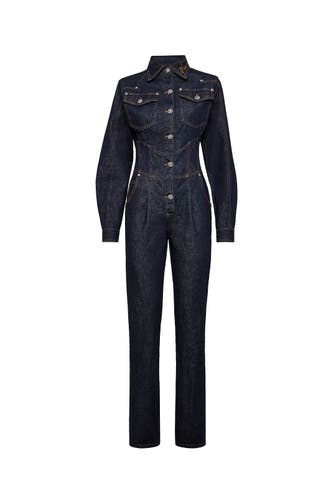 PHILIPP PLEIN Jumpsuit 14IC | IndigoBlueClean Slim