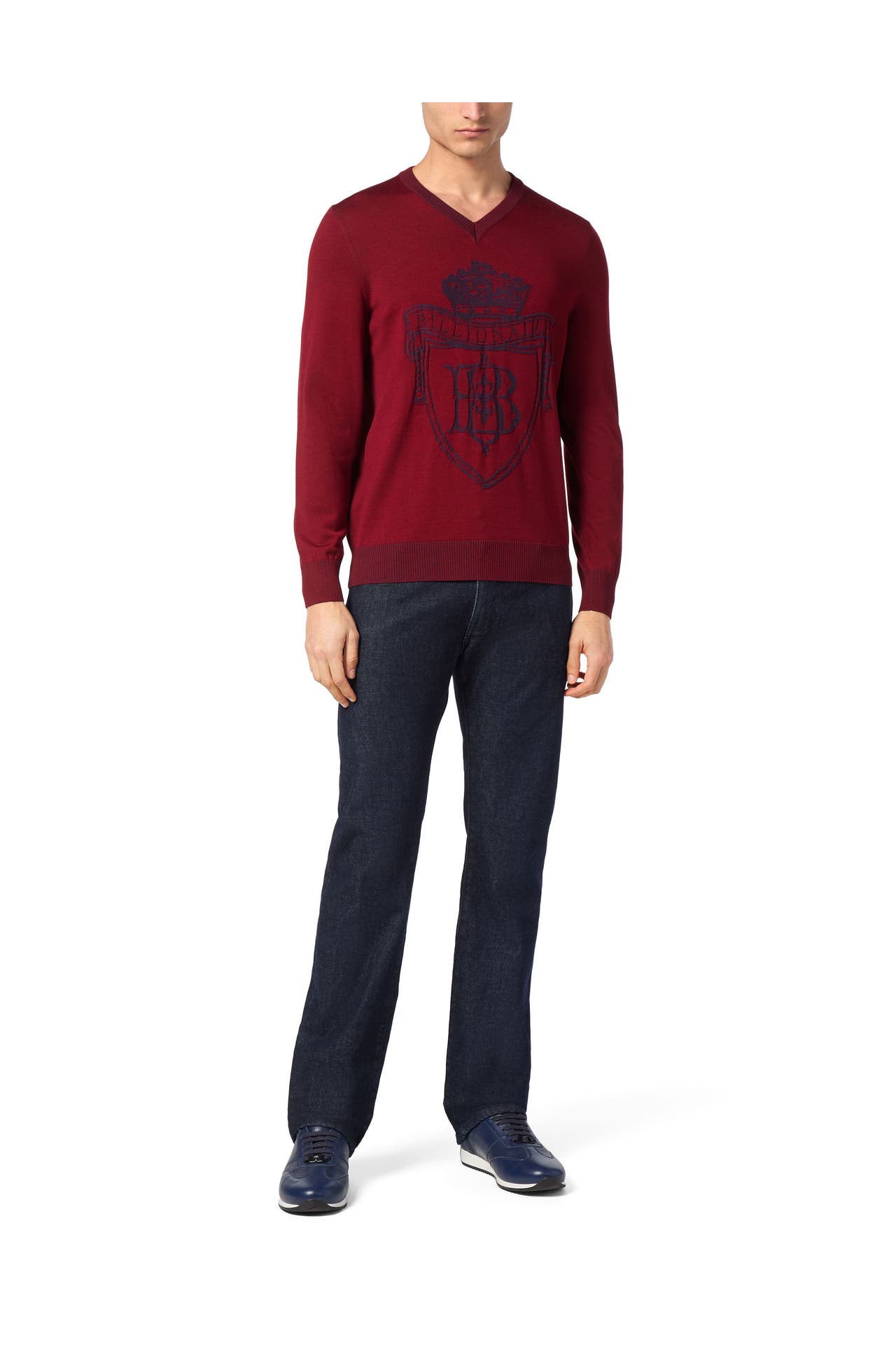 BILLIONAIRE Pullover LOVE 13 | red, Bild 1