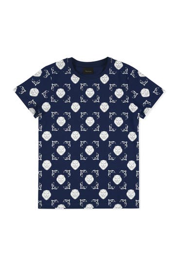 BILLIONAIRE T-Shirt LION 14 | darkblue