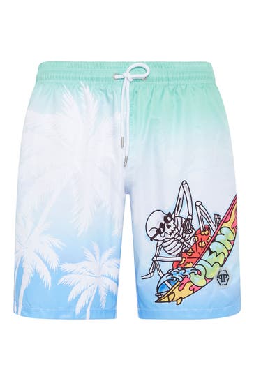 PHILIPP PLEIN Badehose HAWAII