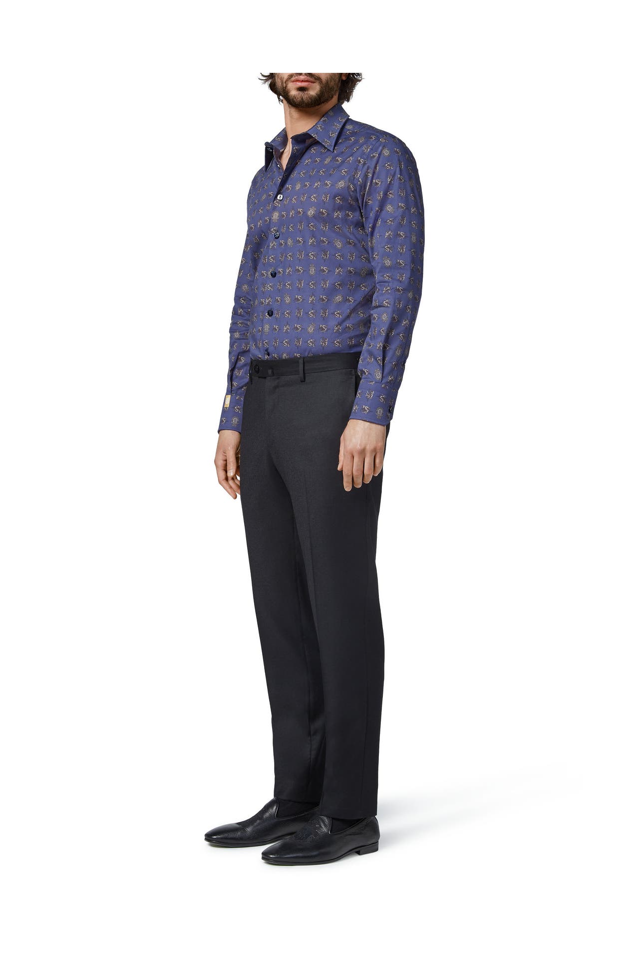 BILLIONAIRE Business-Hemd 14 | darkblue Slim Fit, Bild 1