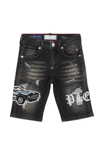 PHILIPP PLEIN JEANSSHORTS FERMENTERA RACING