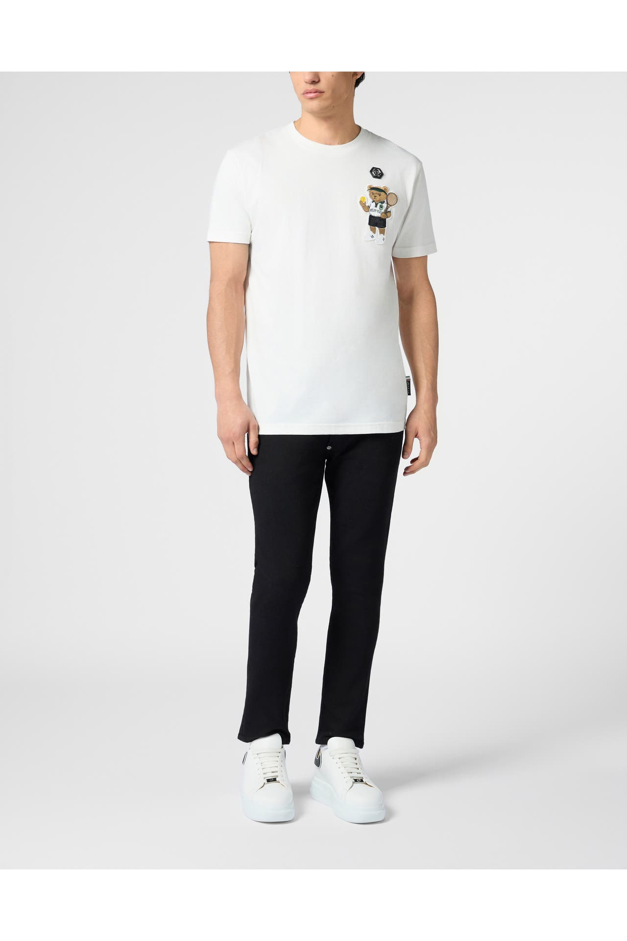 PHILIPP PLEIN T-Shirt Rundhalsausschnitt Ss TEDDY, Bild 1