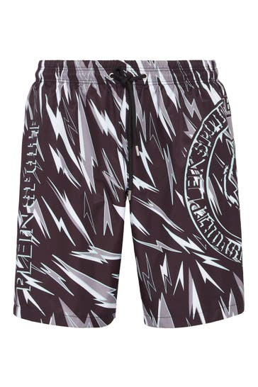 PLEIN SPORT Short TIGER 0263 | Black/Mintgreen