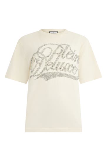 PHILIPP PLEIN T-Shirt SIGNATURE 01OF | OffWhite