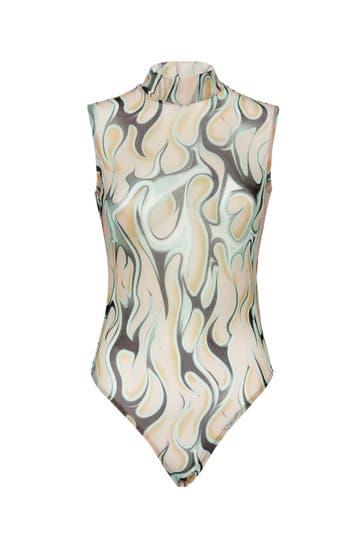 PHILIPP PLEIN Top FLAME 62 | nudepink