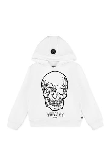 PHILIPP PLEIN Hoodie sweatshirt stones Skull