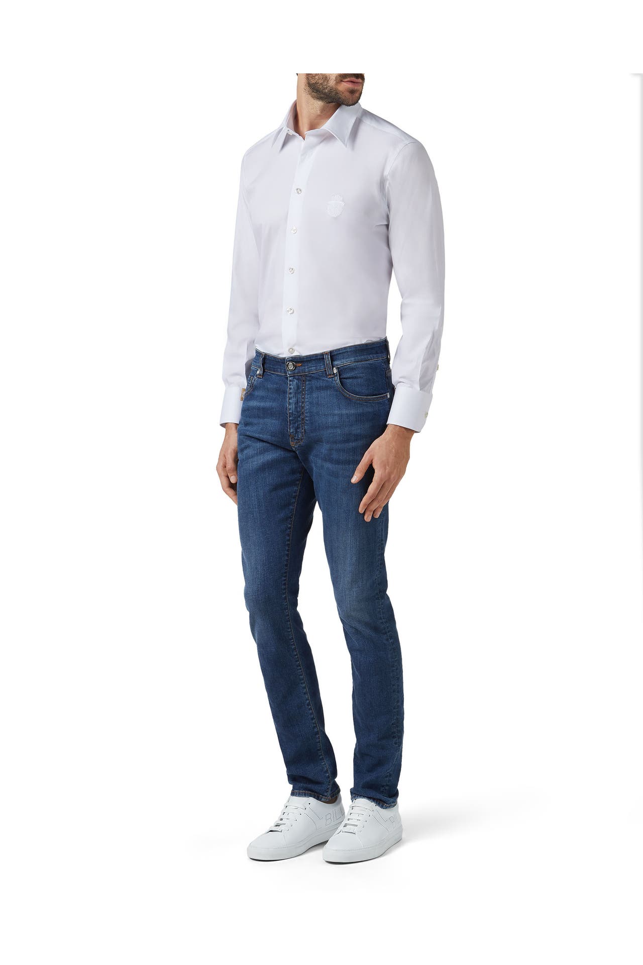 BILLIONAIRE Business-Hemd ORIGINAL 01 | white Slim Fit, Bild 1