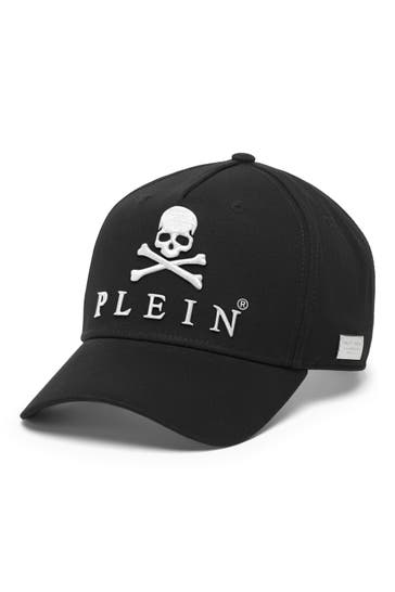 PHILIPP PLEIN Cap SKULL&BONES 02 | black