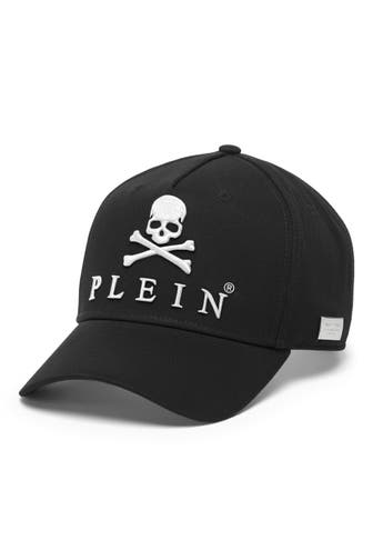 PHILIPP PLEIN Cap SKULL&BONES 02 | black