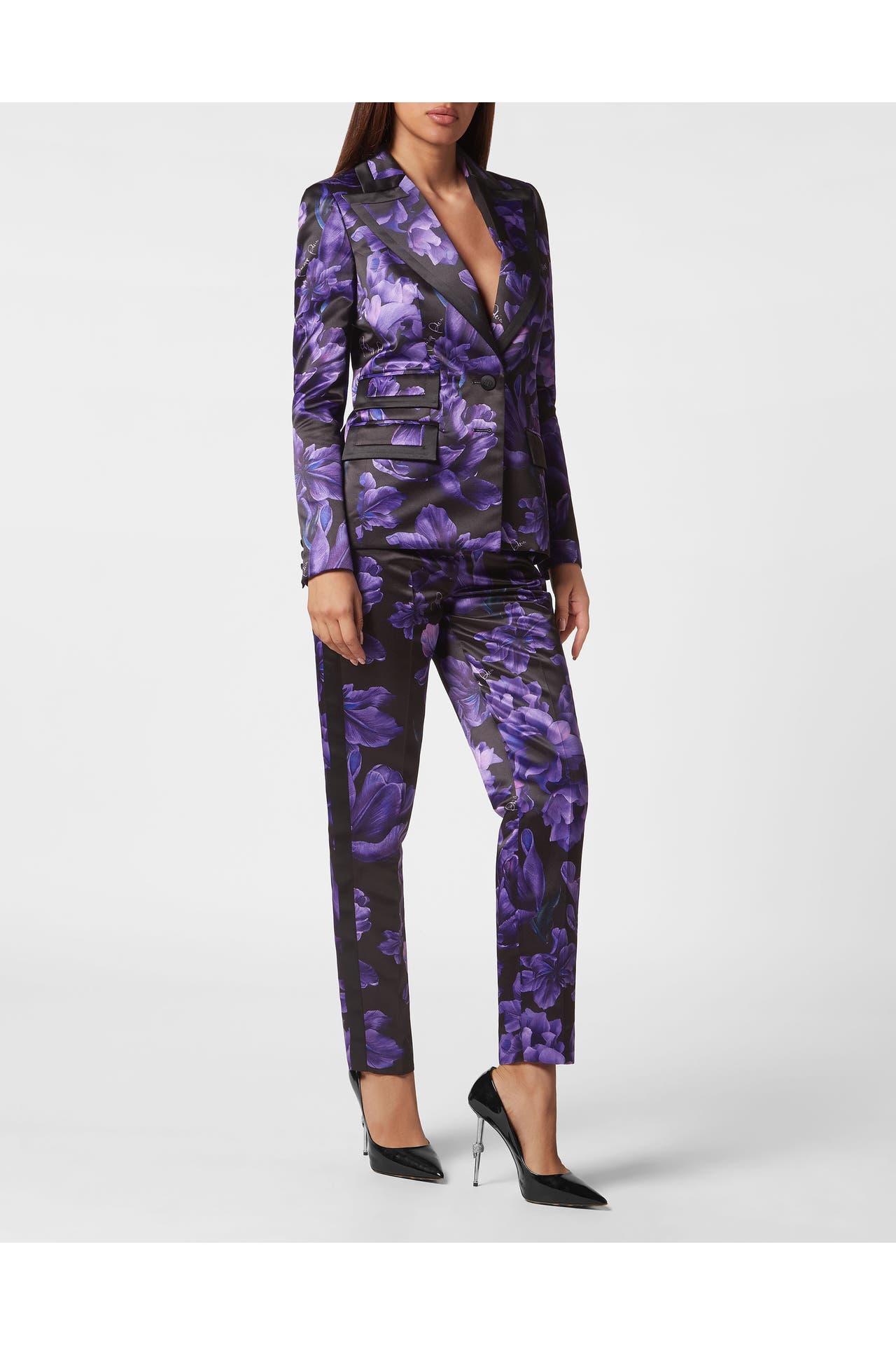 PHILIPP PLEIN Blazer FLOWERS 02 | black, Bild 1