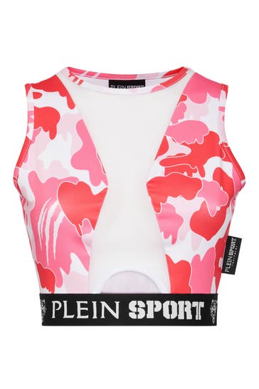 PLEIN SPORT Top CAMOUFLAGE 33 | Fuxia