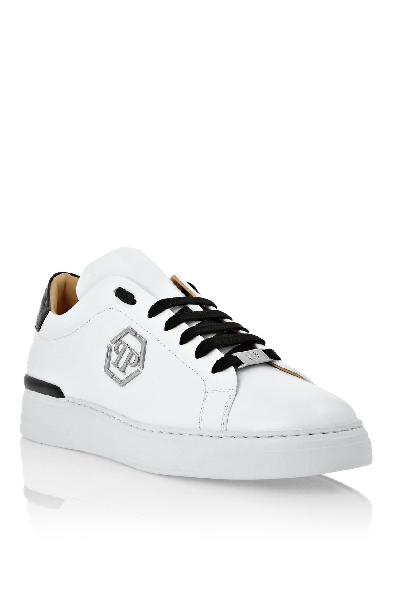 PHILIPP PLEIN Sneaker HEXAGON 0102 | white/black, Bild 1