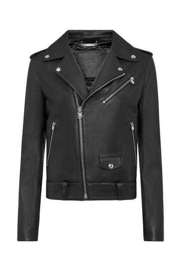PHILIPP PLEIN Lederjacke 02 | black