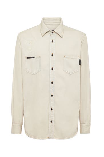 PHILIPP PLEIN Jeanshemd 10NN | Minnesota Regular Fit