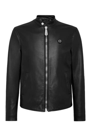PHILIPP PLEIN Lederjacke 02 | black
