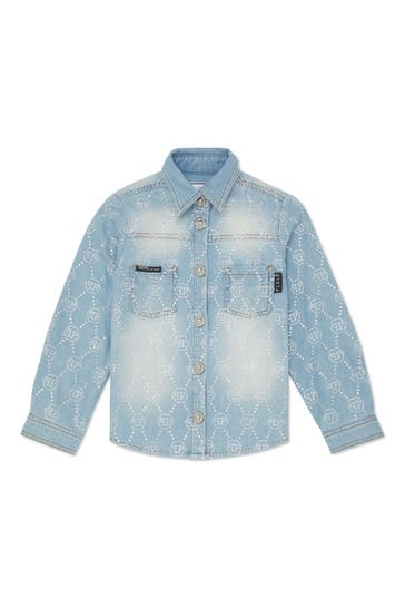 PHILIPP PLEIN Longsleeve MONOGRAM 07CD | CoteD'Azure