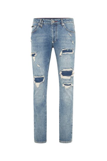 PHILIPP PLEIN Jeans 13MI | Salt'N'Pepa Straight