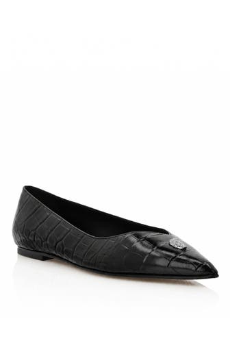PHILIPP PLEIN Ballerinas SKULL 02 | black