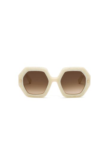 PHILIPP PLEIN Sonnenbrille 21IV | Ivory