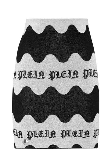 PHILIPP PLEIN Minirock WAVE 02 | black