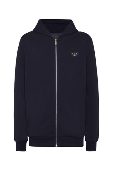 PHILIPP PLEIN Sweatjacke ICONIC PLEIN 14 | darkblue