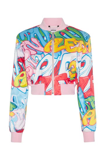 PHILIPP PLEIN Blouson BOMBING GRAFFITI 21 | multicolor