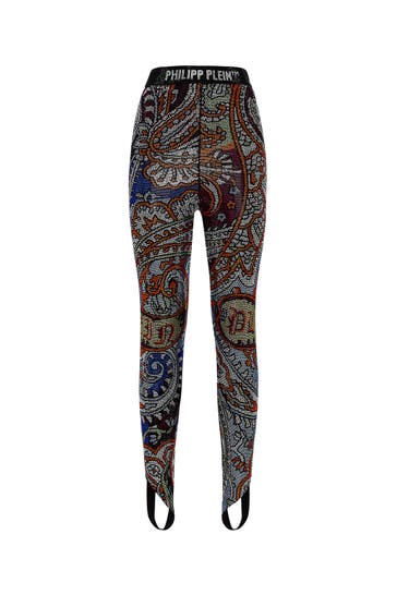 PHILIPP PLEIN Leggings PAISLEY 21 | multicolor Skinny