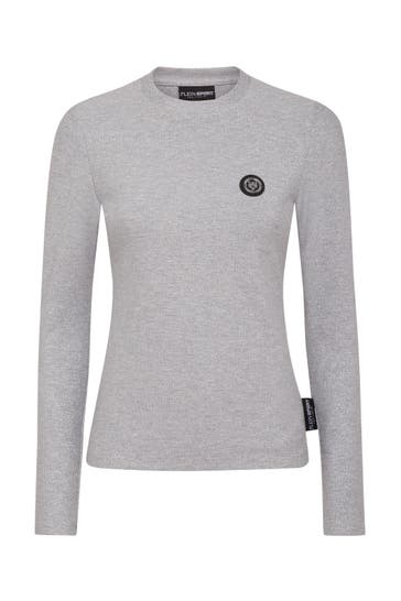 PLEIN SPORT Longsleeve GLITTER 70 | Silver