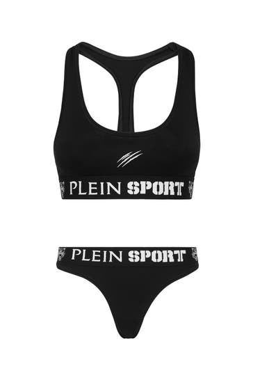 PLEIN SPORT BH GLITTER 02 | black