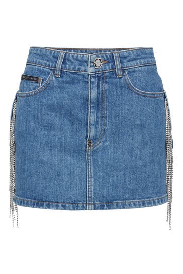 PHILIPP PLEIN Jeansrock 72MC | Monte Carlo