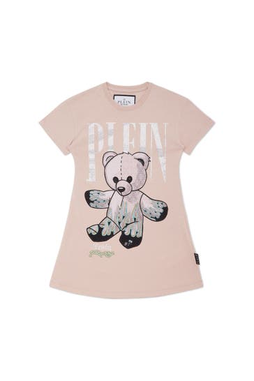 PHILIPP PLEIN Kleid TEDDY 62 | nudepink