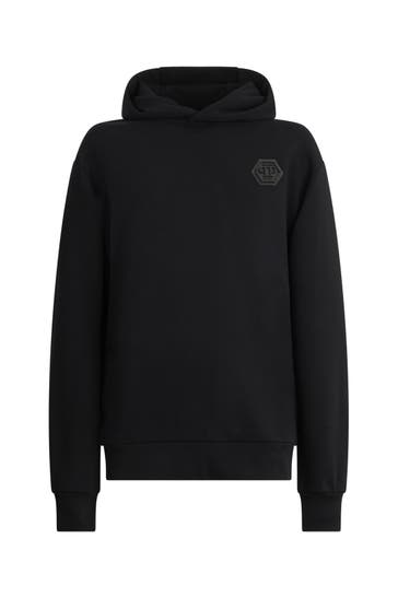 PHILIPP PLEIN Hoodie ICONIC PLEIN 0202 | black/black