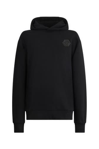 PHILIPP PLEIN Hoodie ICONIC PLEIN 0202 | black/black
