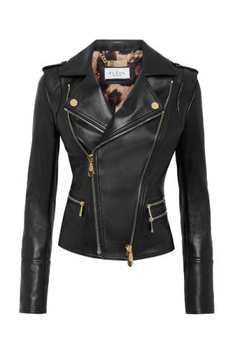 PHILIPP PLEIN Lederjacke 02 | black