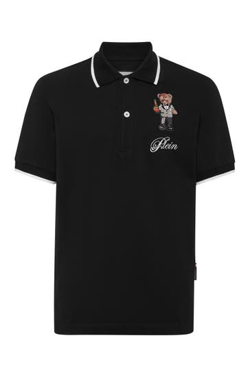 PHILIPP PLEIN Polo-Shirt TEDDY 02 | black
